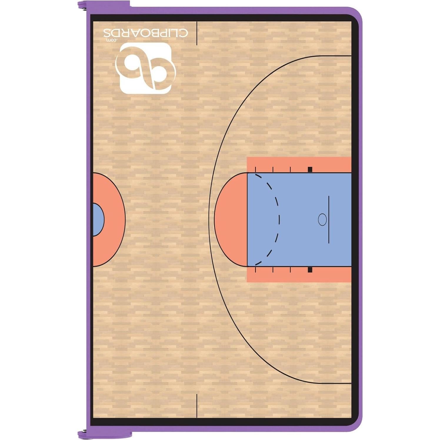 Portapapeles Plegable de Baloncesto The Clipboard Shop Lila