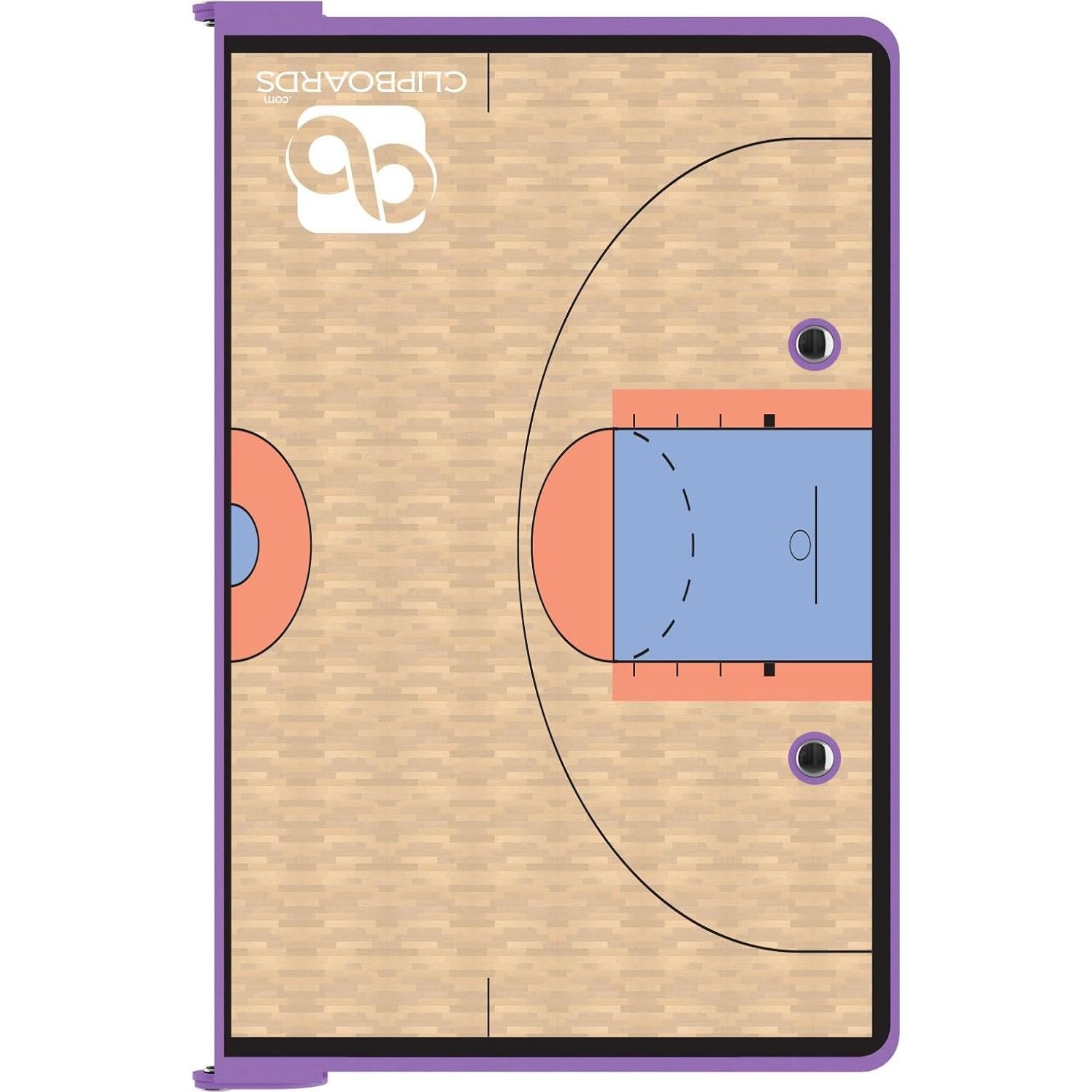 Portapapeles Plegable de Baloncesto The Clipboard Shop Lila