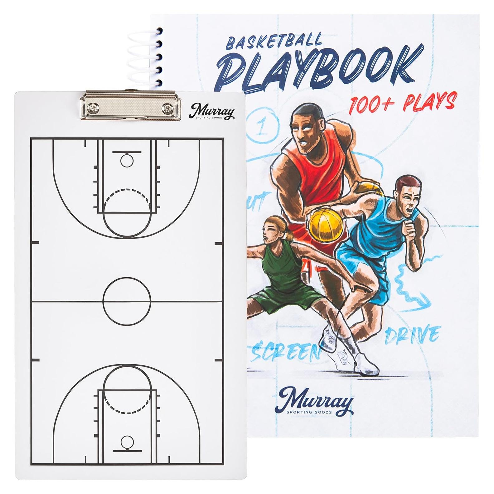 Paquete Pizarra y Libro de Jugadas Baloncesto Murray Sporting Goods