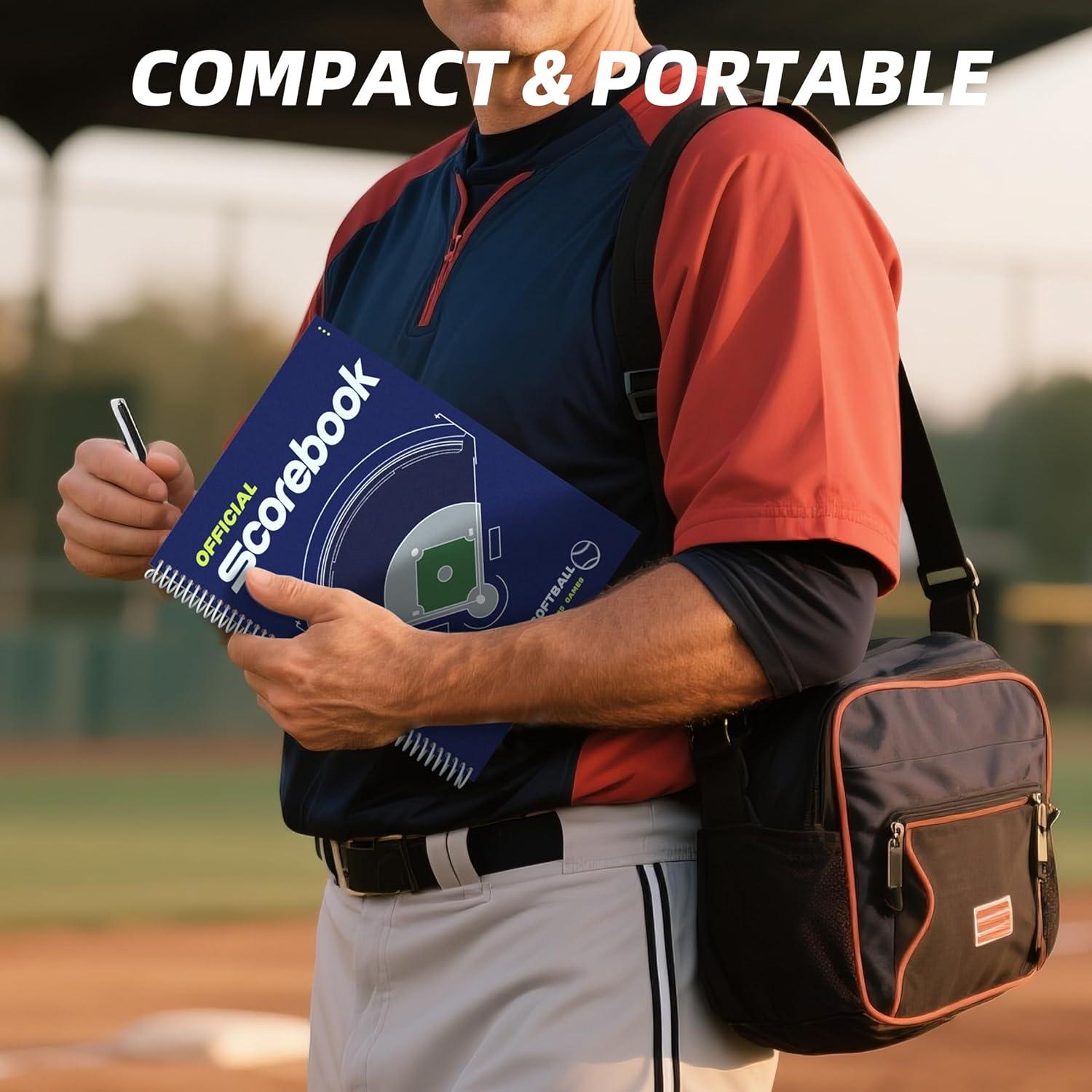 Libro de Puntuación de Béisbol y Softbol MR INBSN-2821 - 35 Juegos