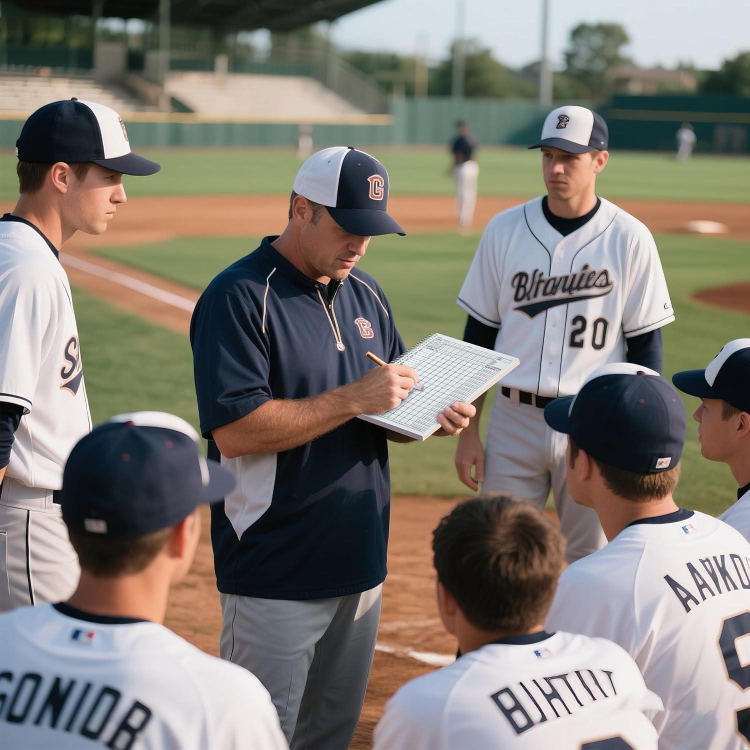Libro de Puntuación de Béisbol y Softbol MR INBSN-2821 - 35 Juegos