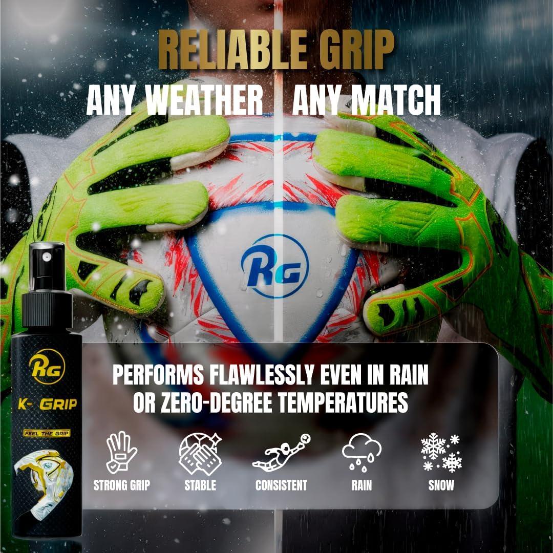 Spray de Agarre RG K-Grip 100ml - Adhesivo Antideslizante para Guantes de Portero