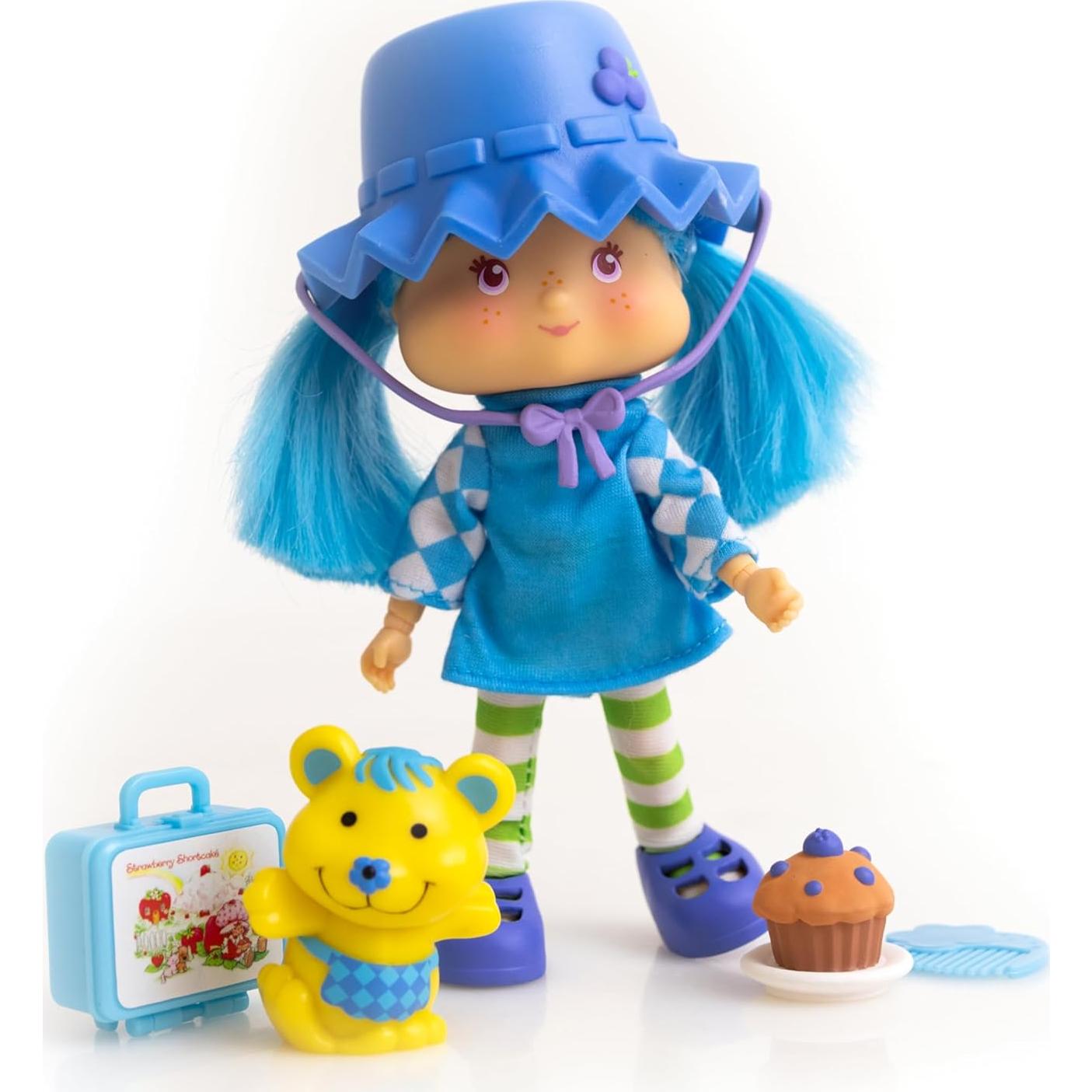 Muñeca Blueberry Muffin 14 cm con Aroma y 4 Accesorios