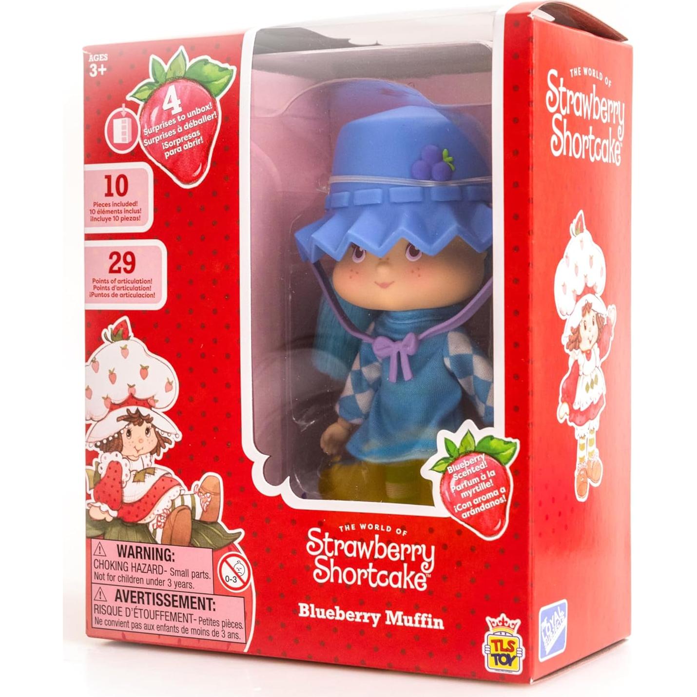 Muñeca Blueberry Muffin 14 cm con Aroma y 4 Accesorios