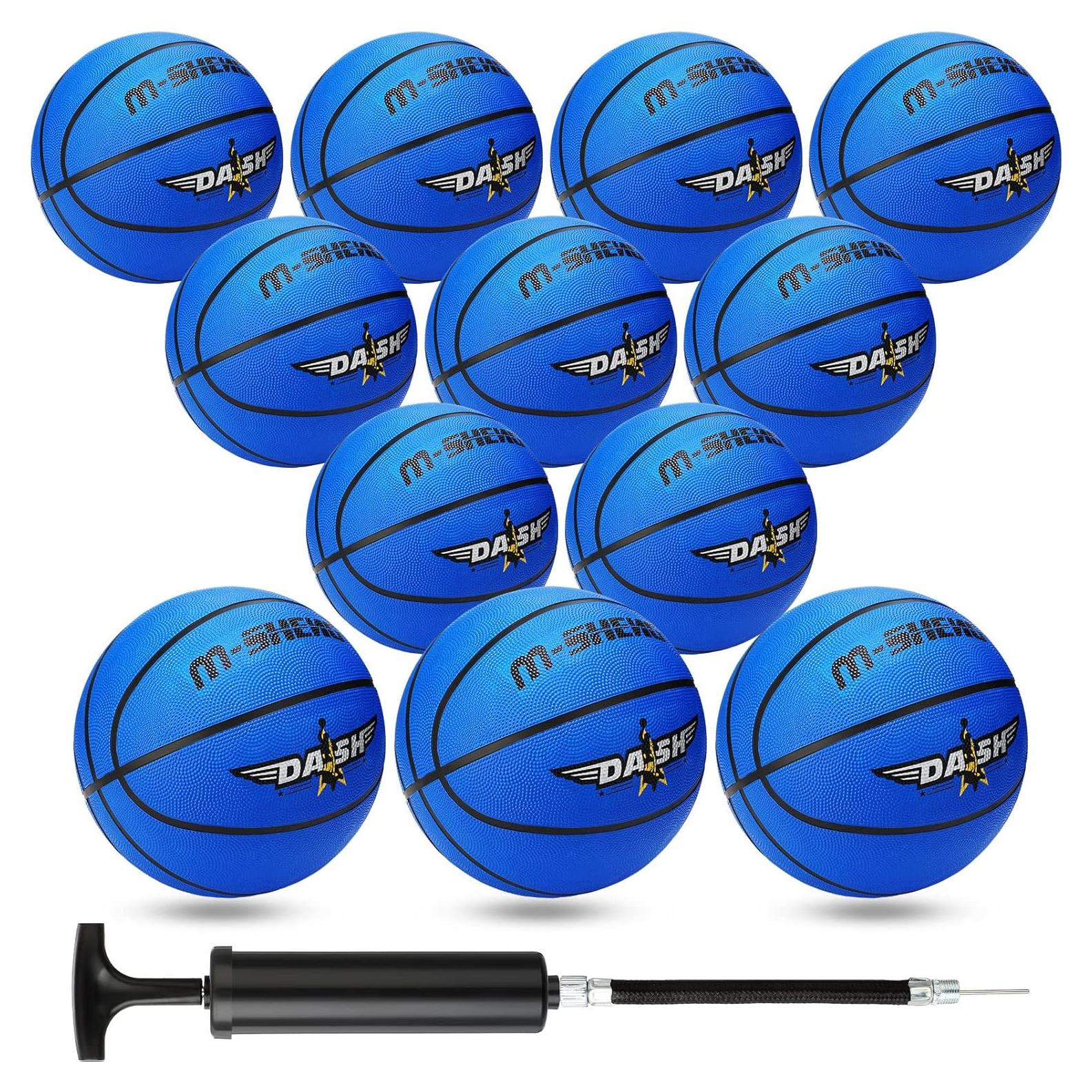 Balones de Baloncesto Jerify 12 Piezas Tamaño 7 con Bomba