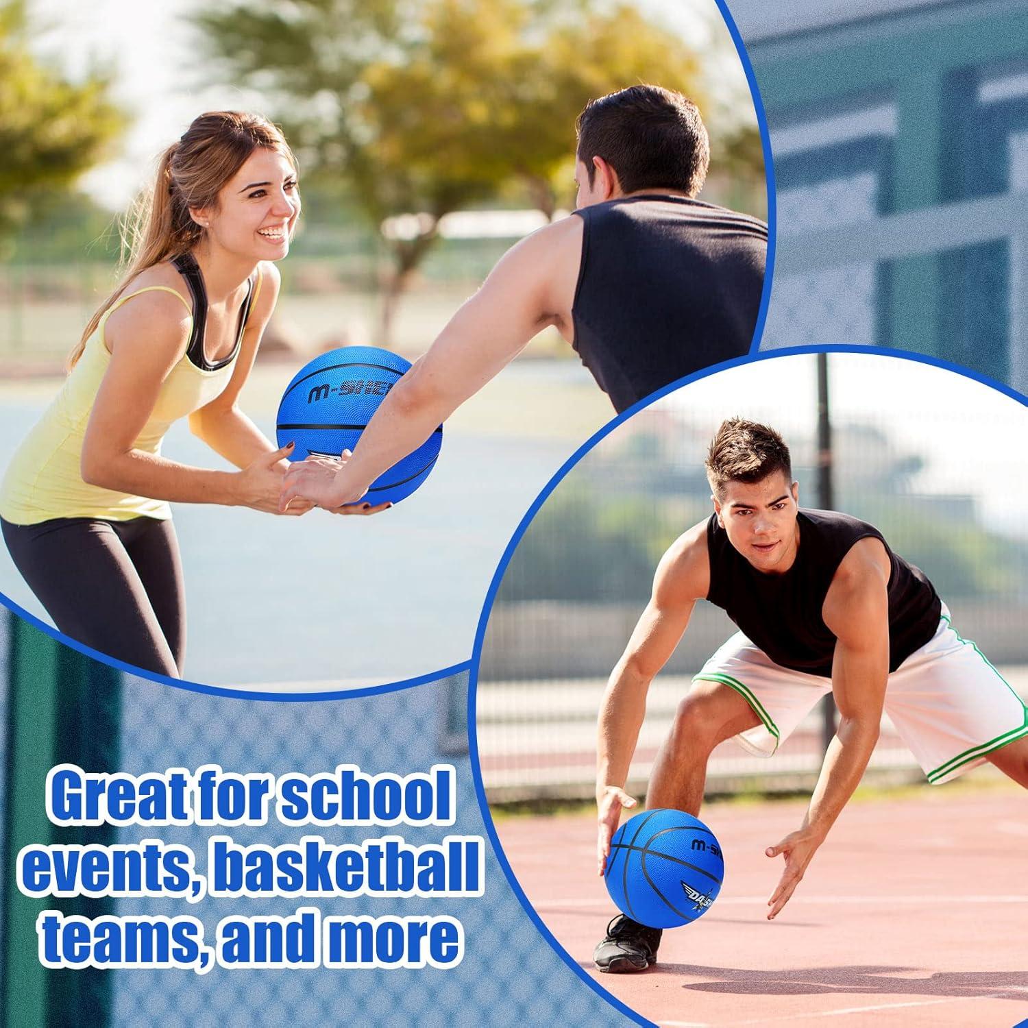 Balones de Baloncesto Jerify 12 Piezas Tamaño 7 con Bomba