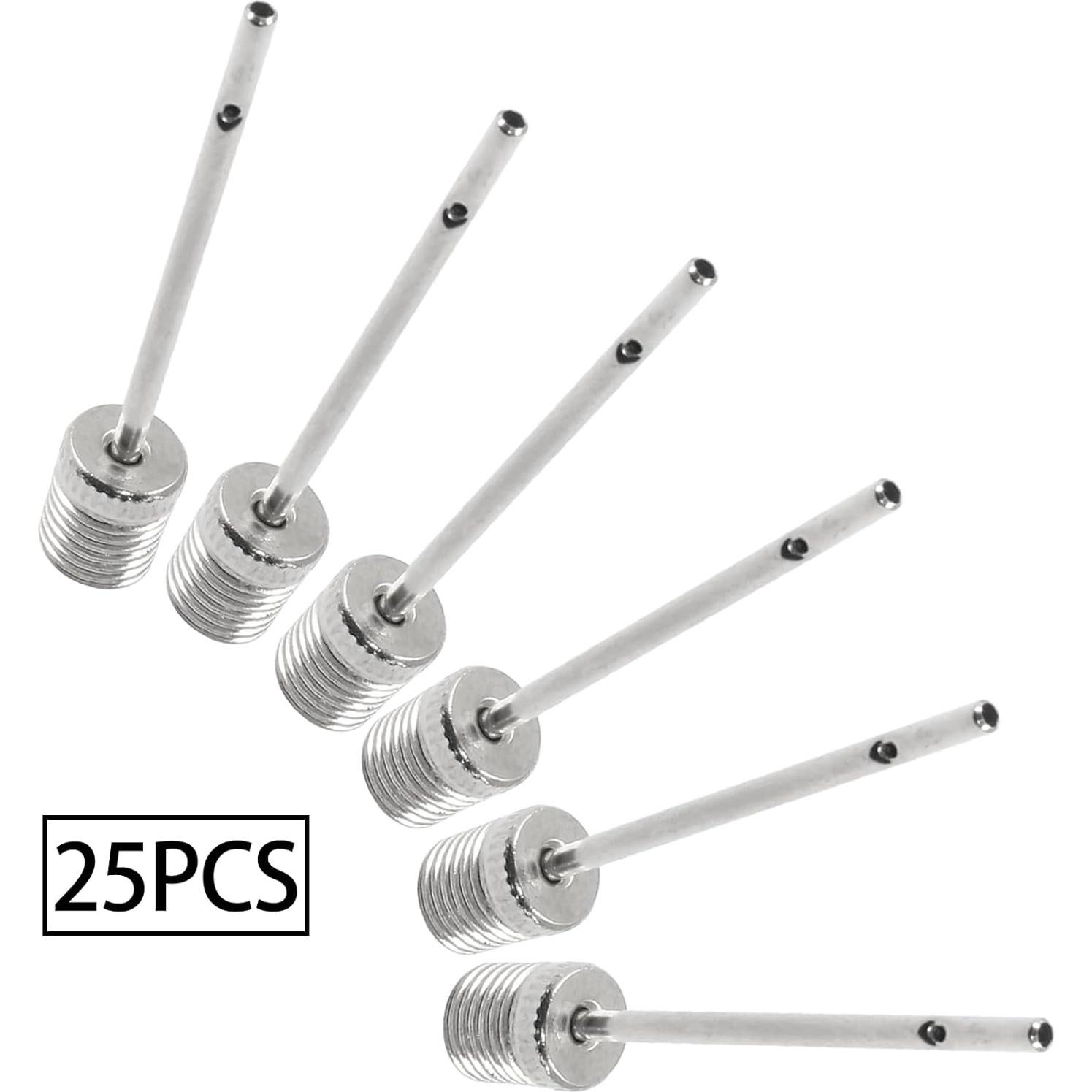 Agujas de Inflador de Aire Seimneire 25 Unidades 39mm