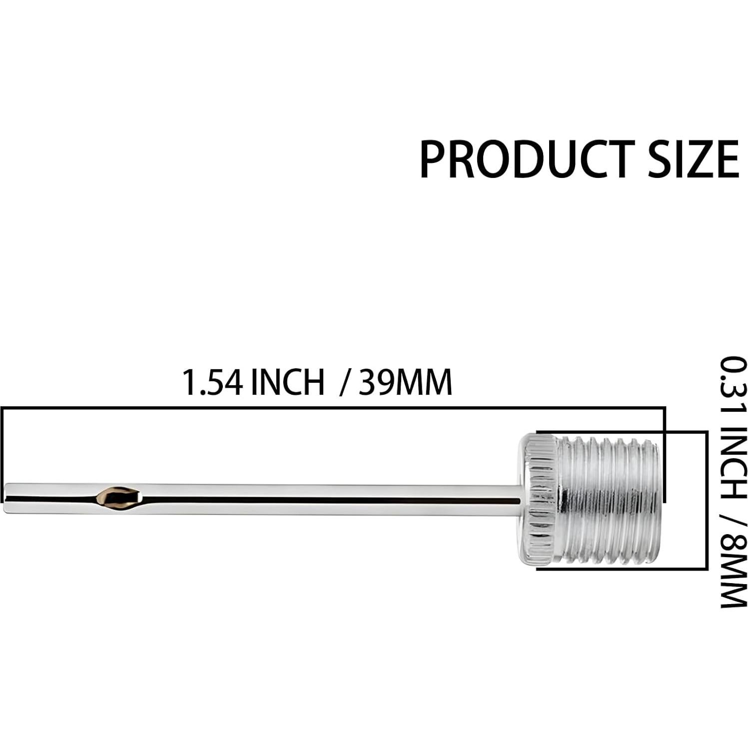 Agujas de Inflador de Aire Seimneire 25 Unidades 39mm