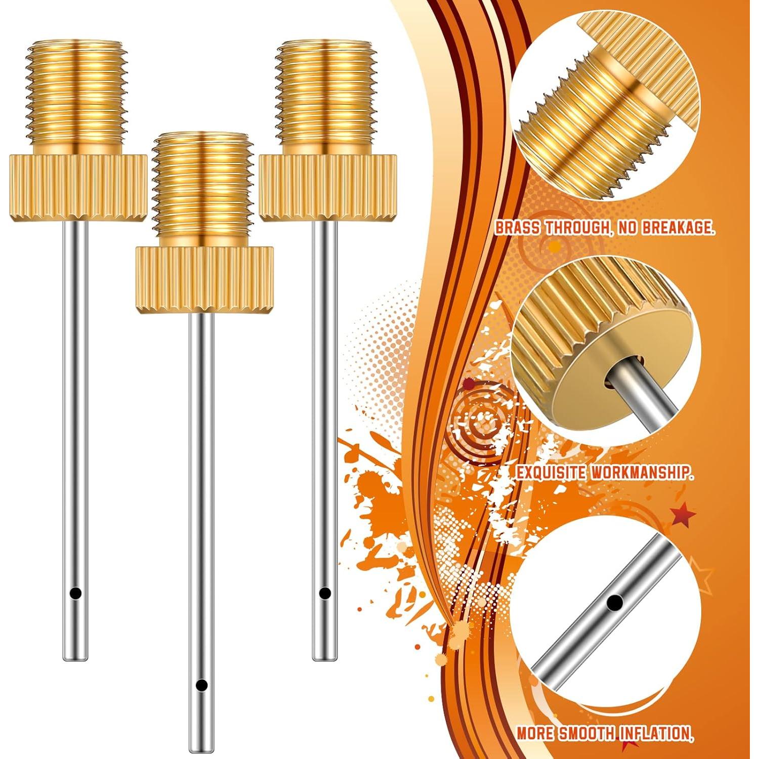 Paquete de 36 Agujas de Bomba de Aire Jinei para Pelotas