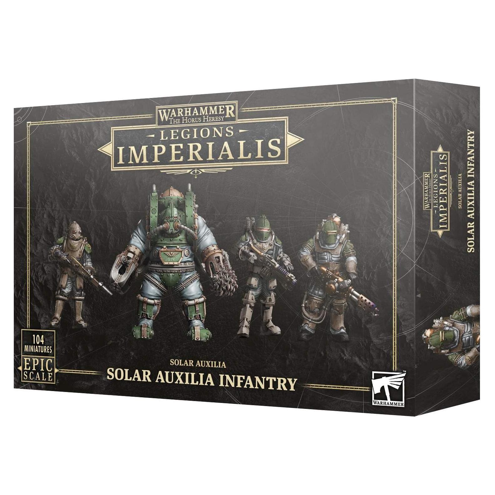 Miniaturas Games Workshop Warhammer Solar Auxilia 104 piezas