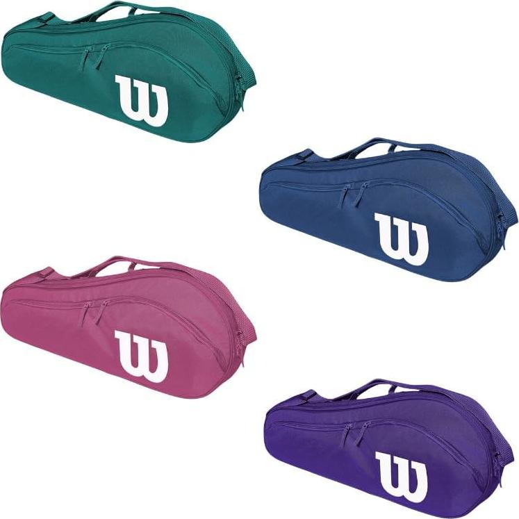 Mochila de Tenis Wilson Advantage 2.5 con Overgrips y Pelotas