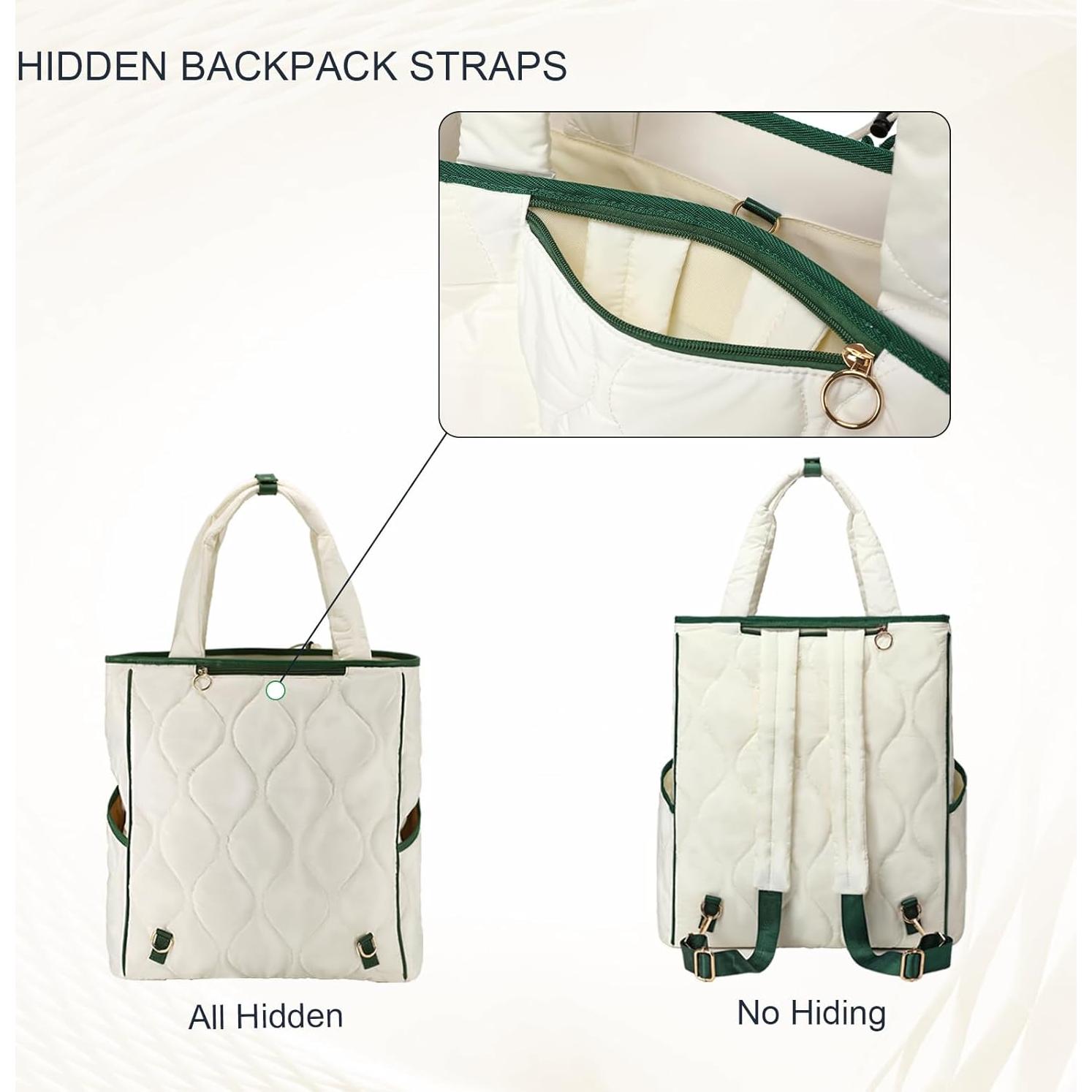 Bolsa de Tenis 2-en-1 CCGTIOR Q2438-01 25L Blanca