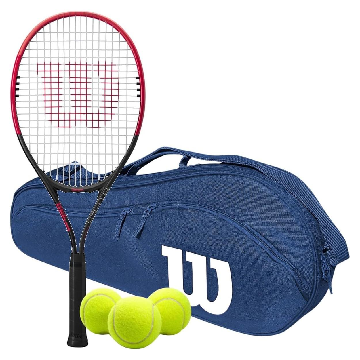 Raqueta de Tenis Wilson Hyper Power + Bolsa Advantage 2.5