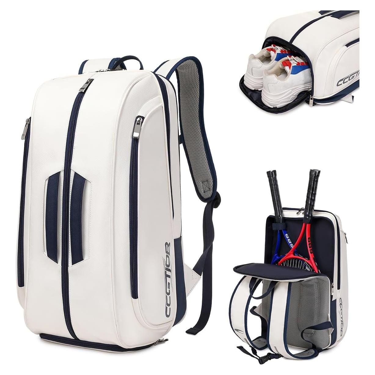 Bolsa de Tenis CCGTIOR Cus-010 Azul Multiusos 31.5x20x51.5cm