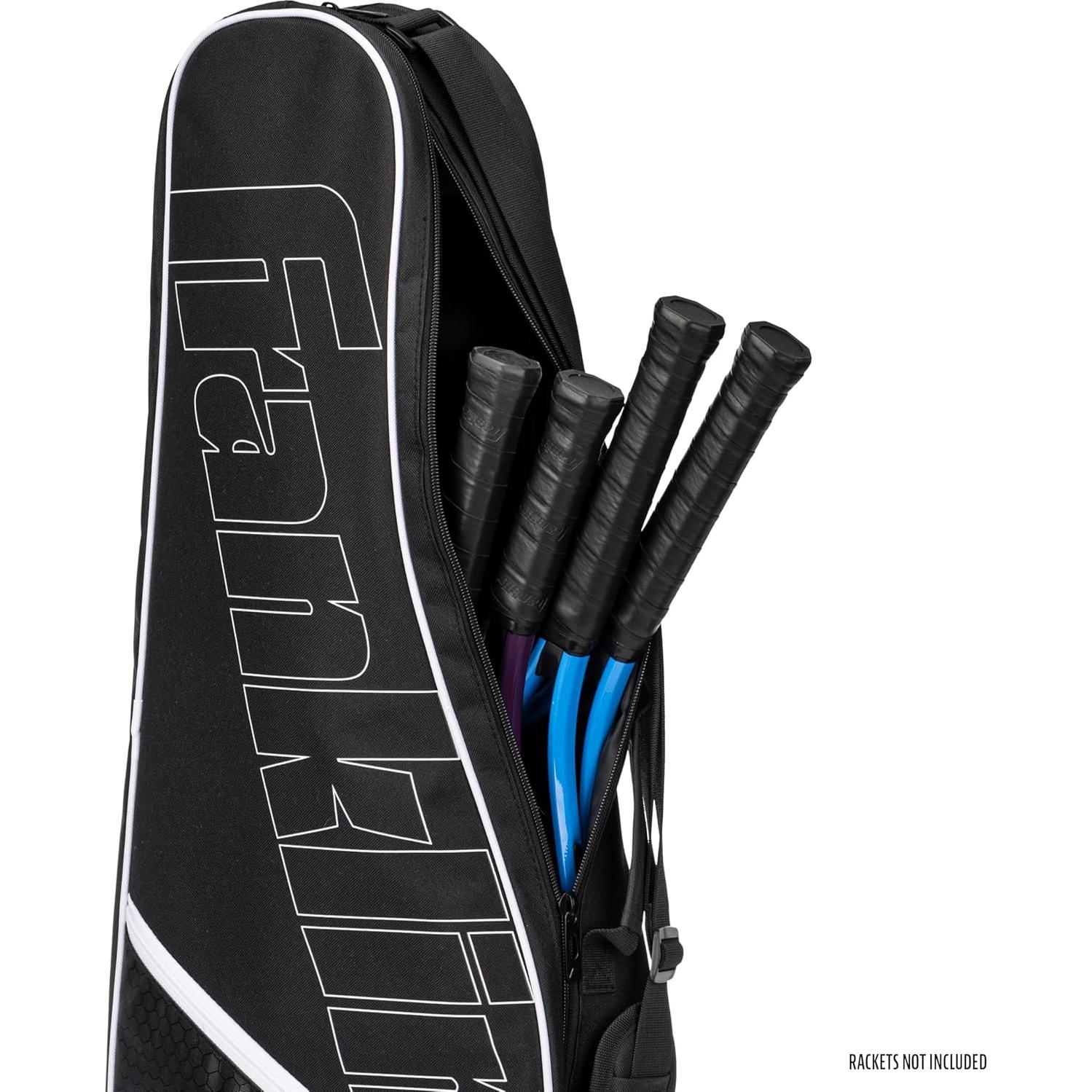 Bolsa de Raqueta de Tenis Franklin Sports - Capacidad 4 Raquetas