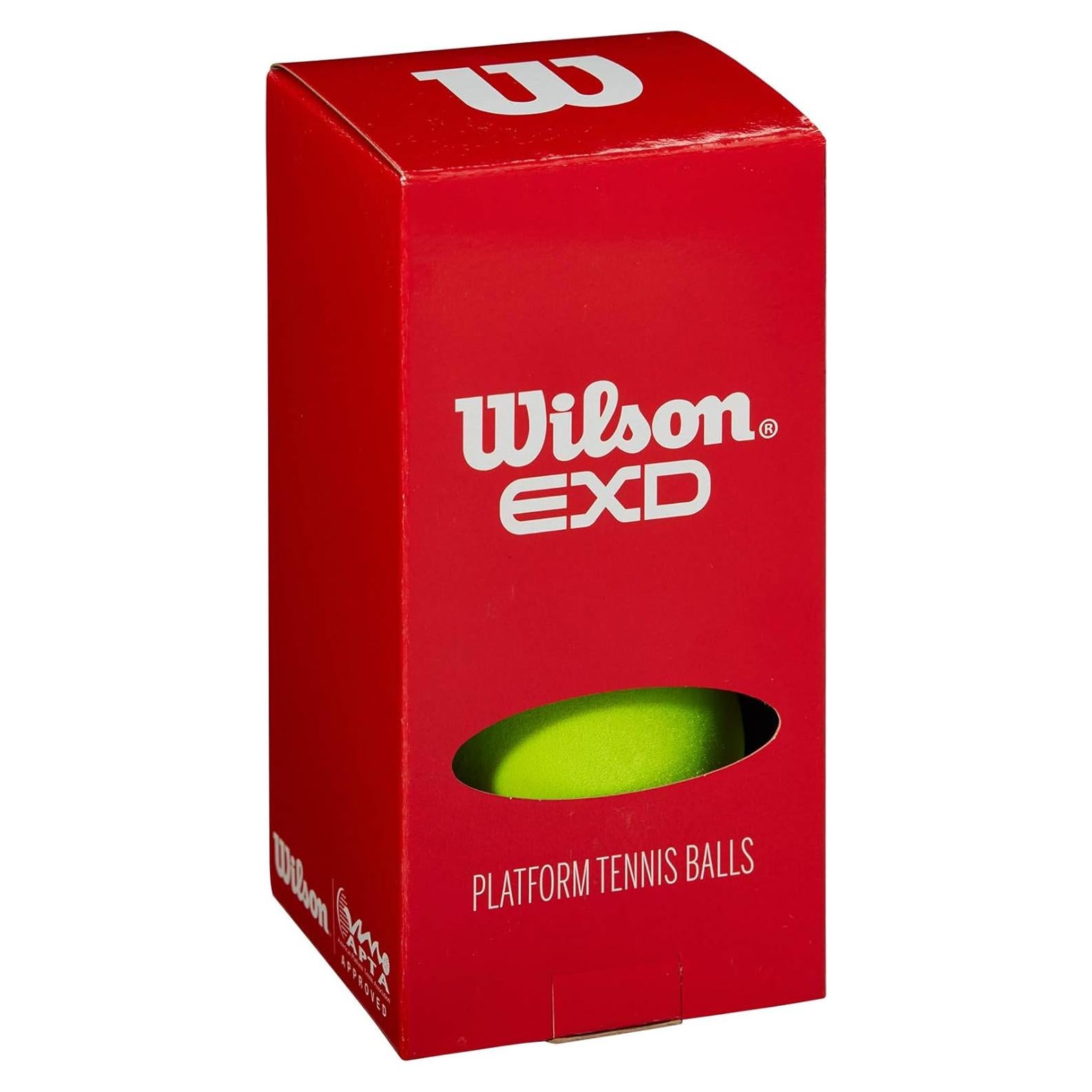 Bola de Plataforma WILSON EXD - 2 Bolas para Tenis