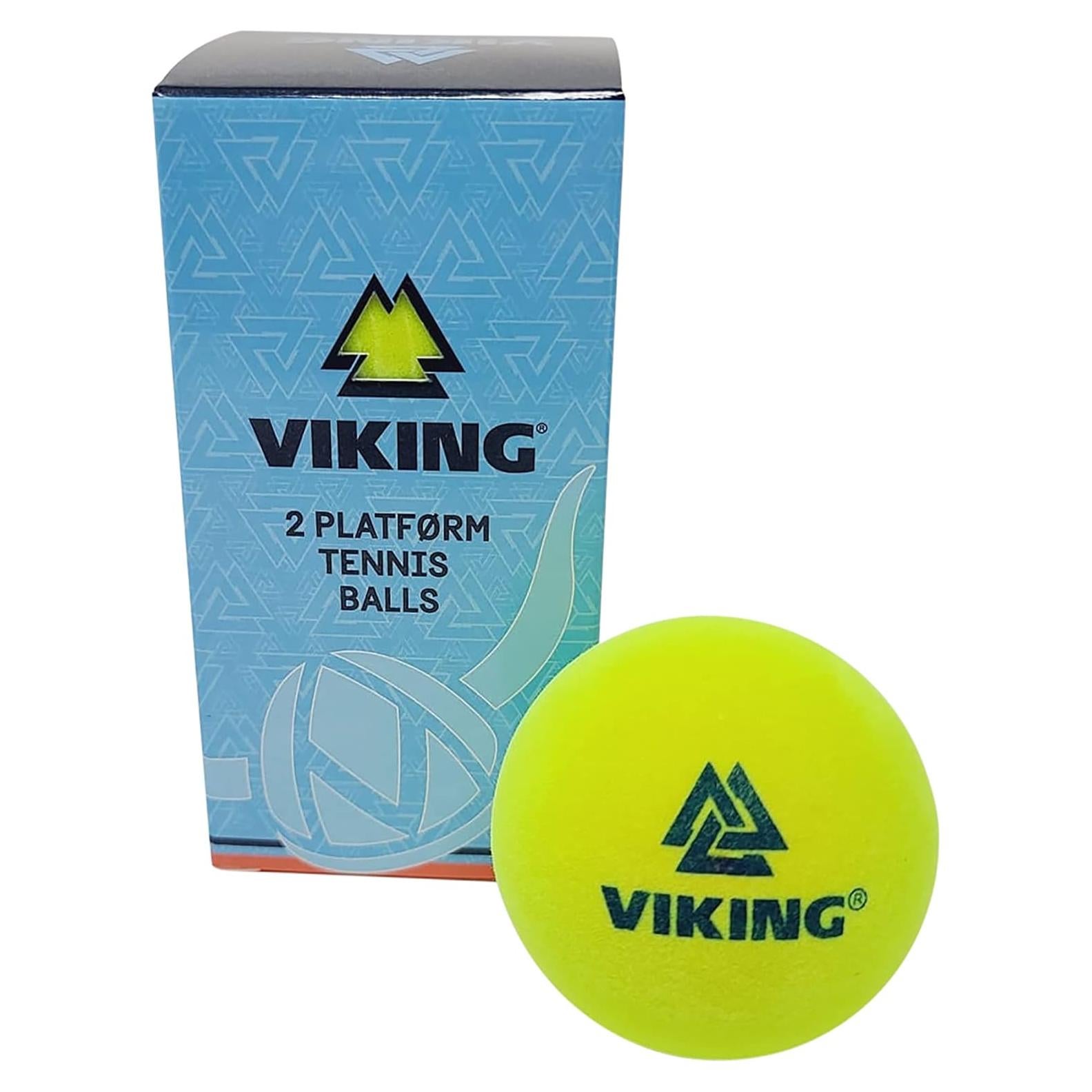 Bola de Tenis Viking Amarilla Extra Fuerte - Paquete de 2