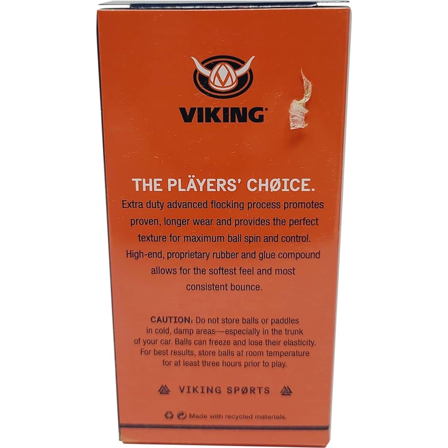 Bola de Tenis Viking Amarilla Extra Fuerte - Paquete de 2