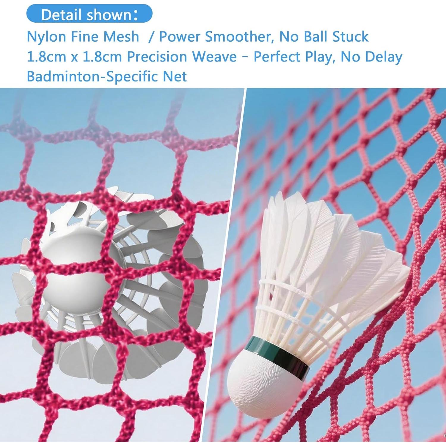 Red de Bádminton Profesional Could Spark 6.1x0.76M Resistente