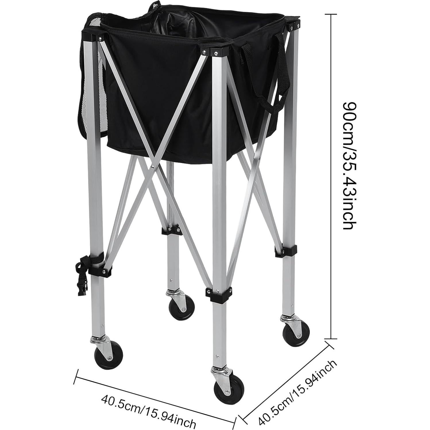 Cesta Plegable para Pelotas de Tenis Nobirent 160 Pelotas