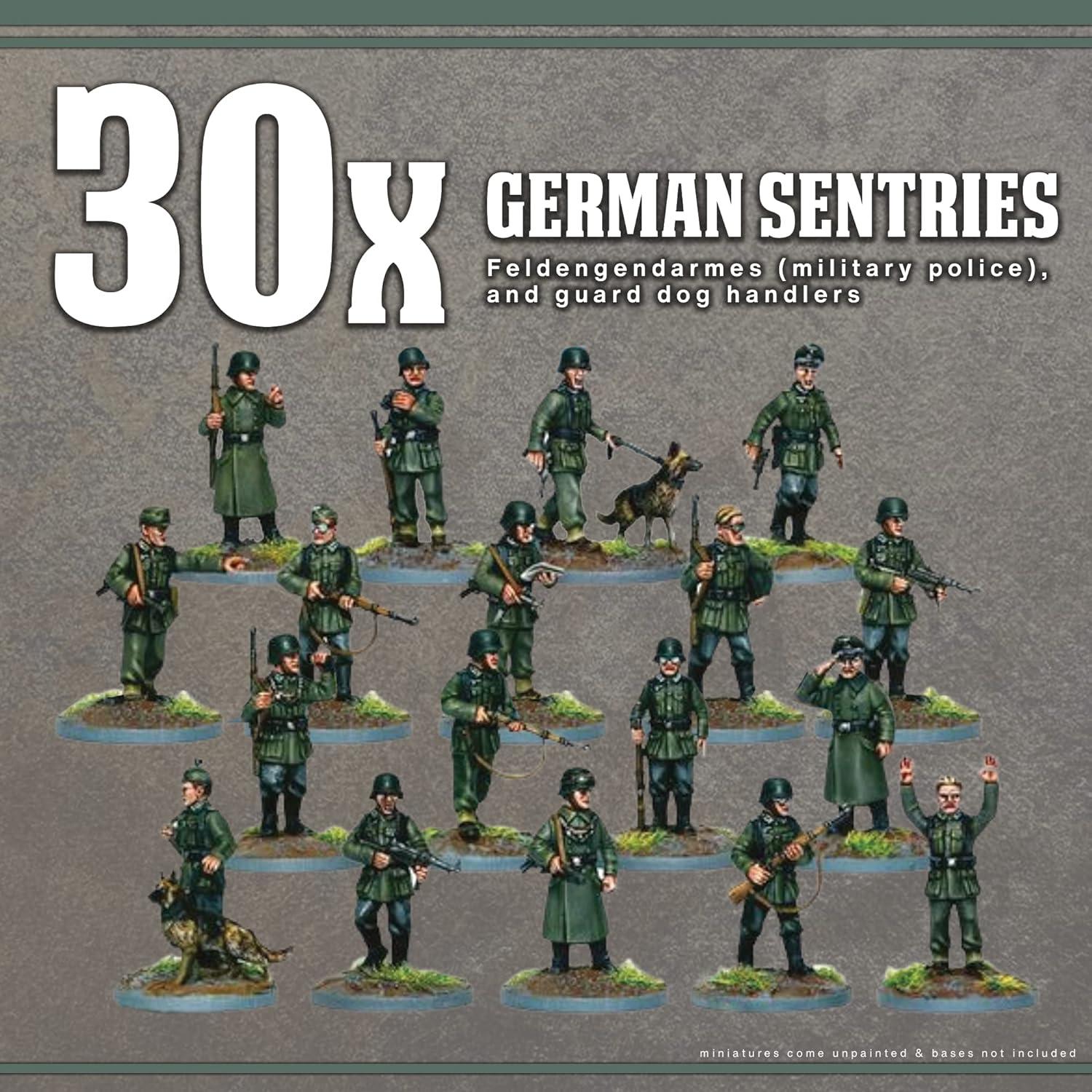 Miniaturas de Guerra Wargames Delivered Centinelas Alemanes
