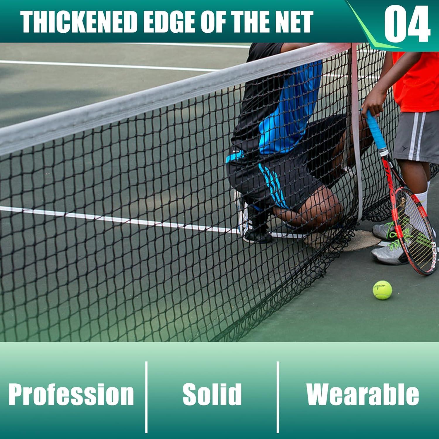 Red de Tenis PROGOAL S-TN 12.8M Nylon Alta Resistencia