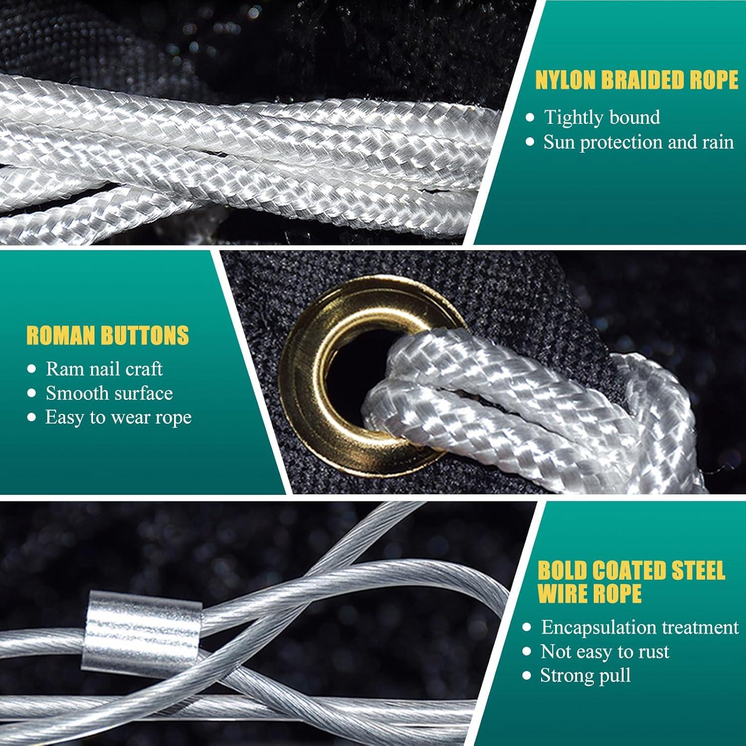 Red de Tenis PROGOAL S-TN 12.8M Nylon Alta Resistencia