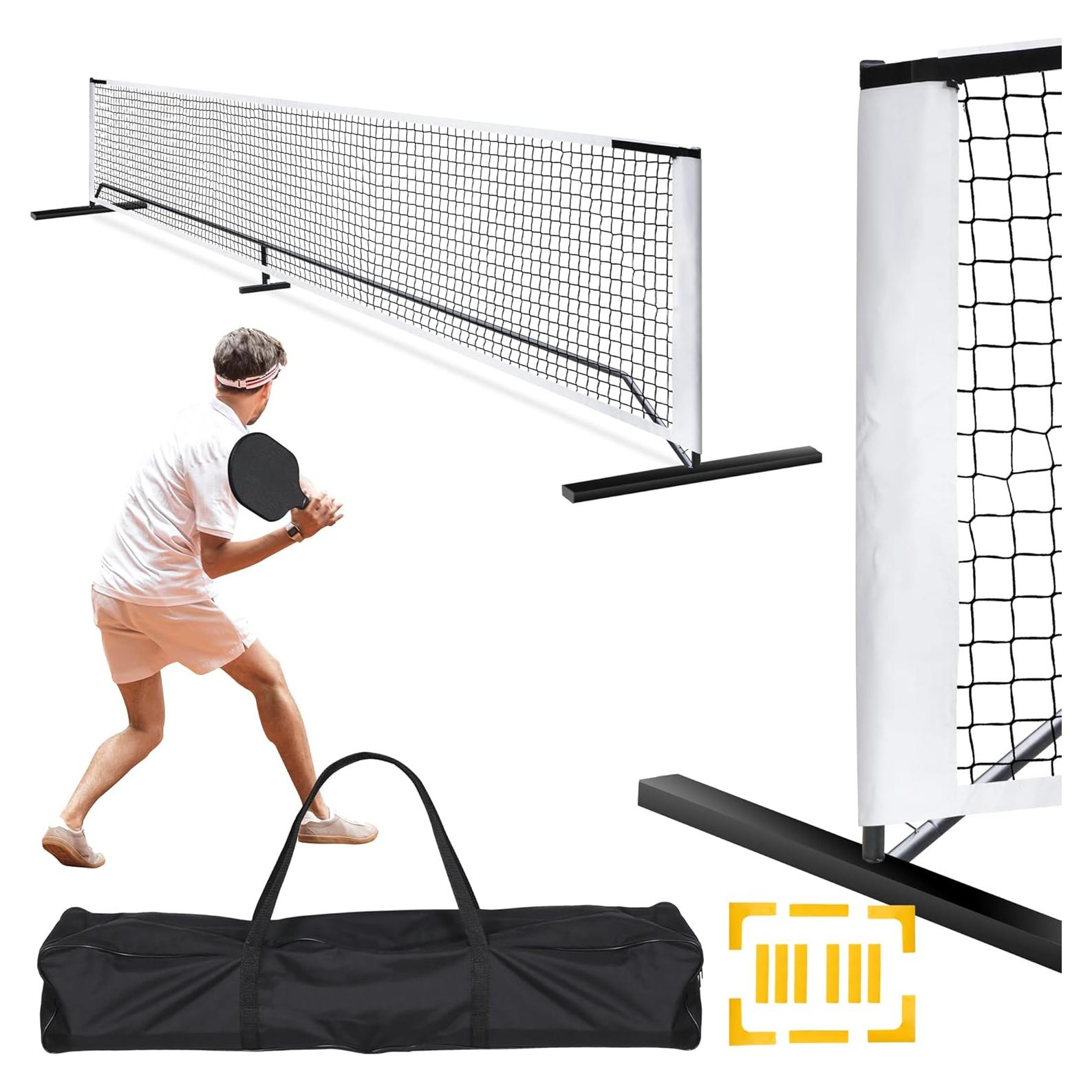 Red de Pickleball Portátil F2C 6.7m con Bolsa de Transporte