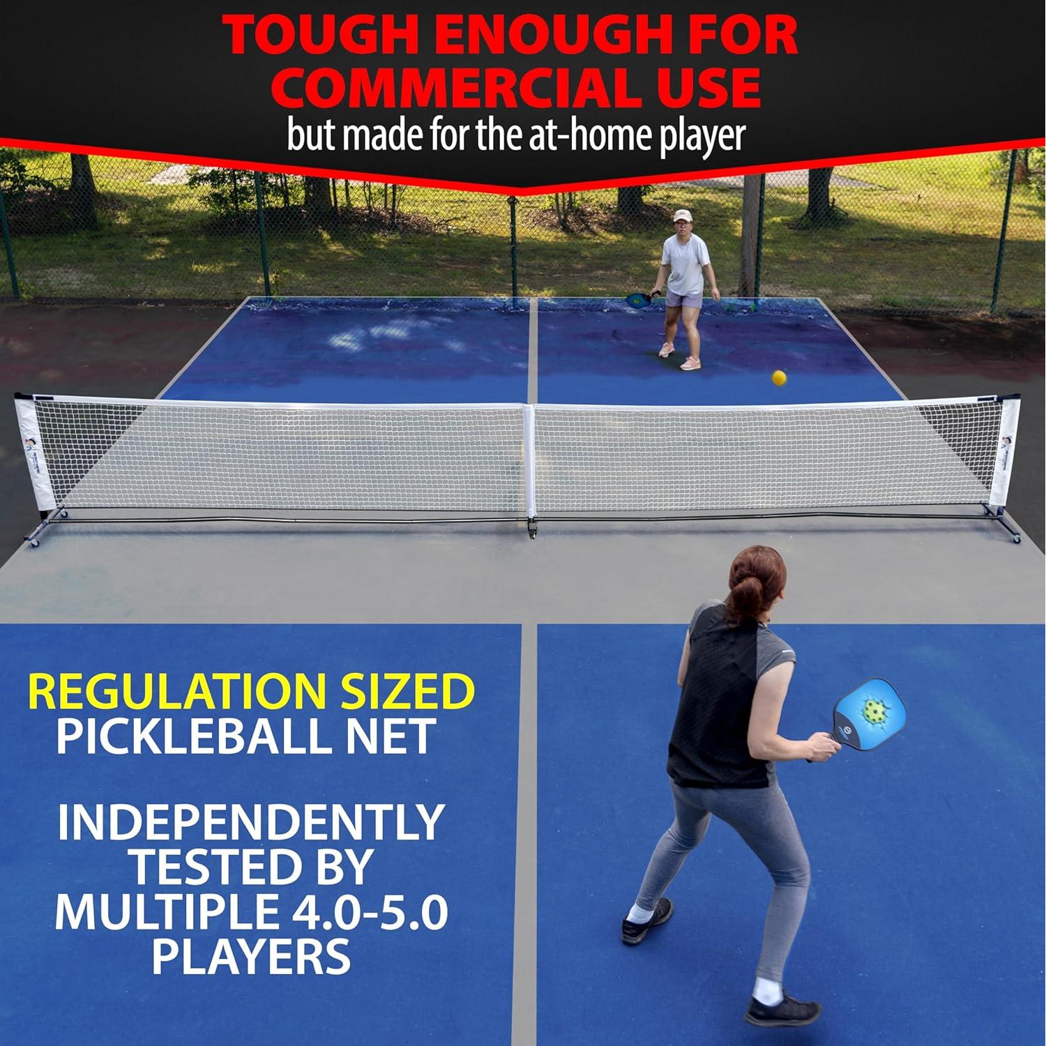 Red de Pickleball Pesada CUALQUIER DEPORTE 6.71m x 0.91m
