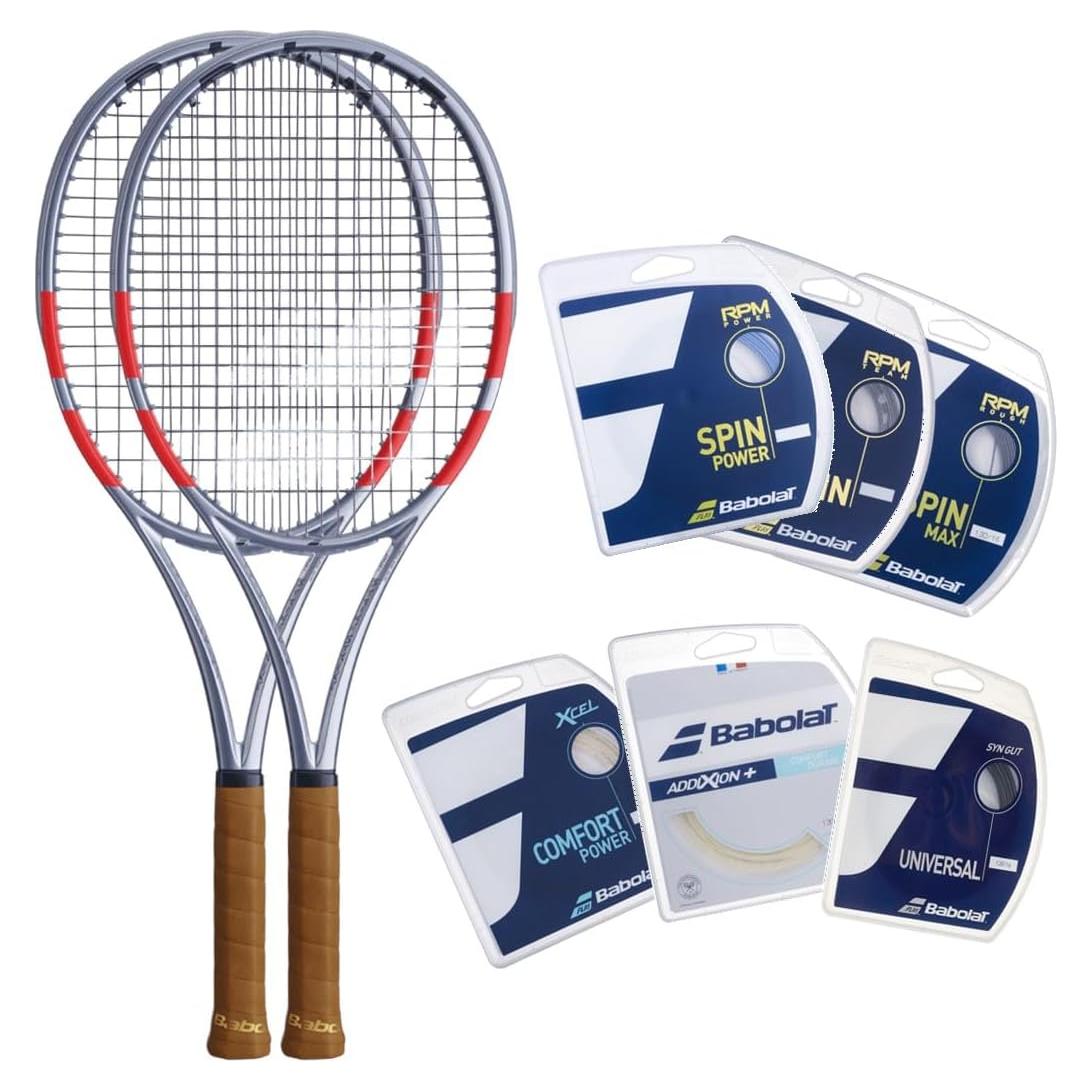 Raqueta de Tenis Babolat Pure Strike 97 X2 Gris Carbón