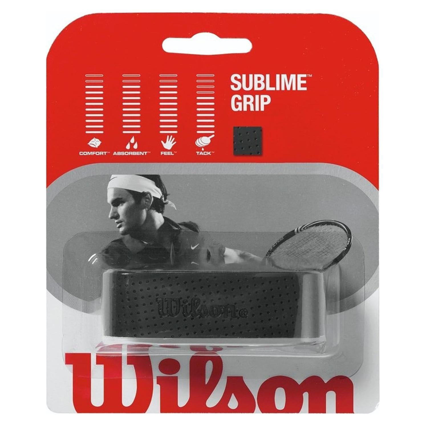 Empuñadura de Reemplazo Sublime Wilson Tenis Negro