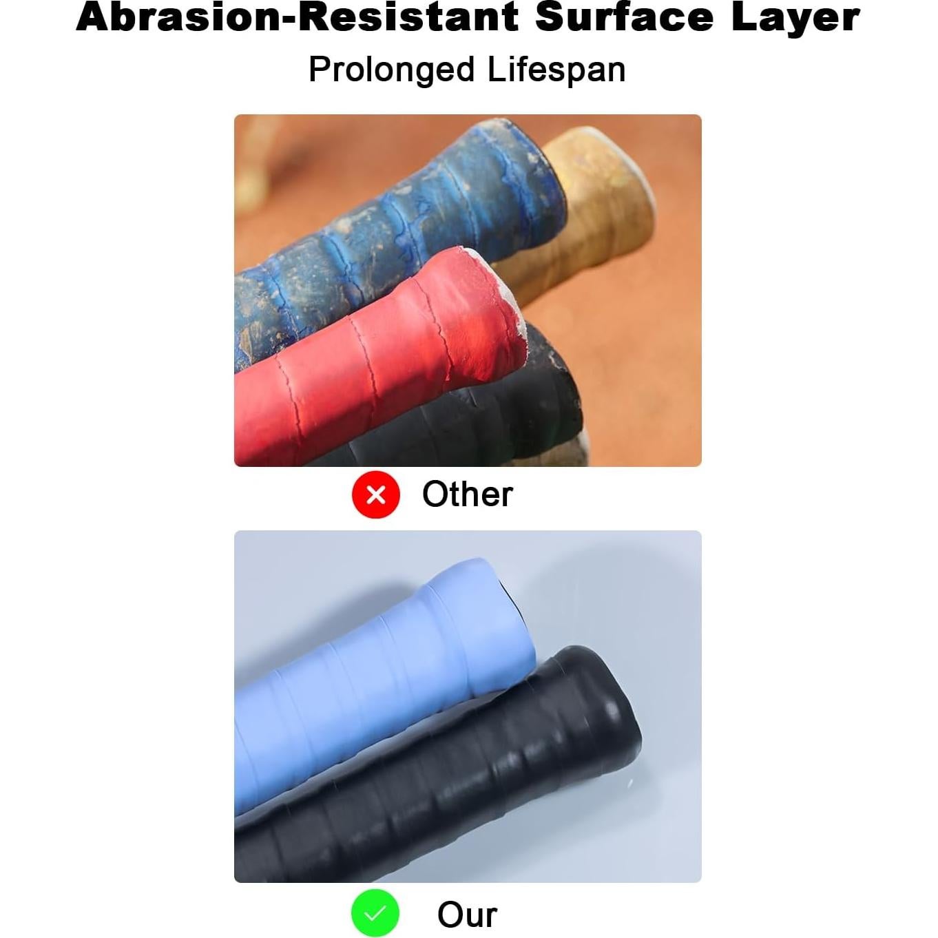 Paquete de 10 Cintas de Agarre KUZAW WQSJ01 Antideslizantes