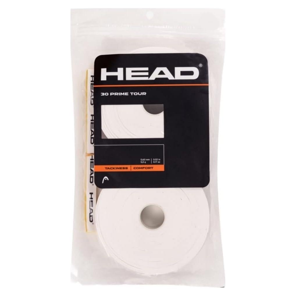 Empuñadura de Tenis HEAD Prime Tour 30 Unidades - Blanco