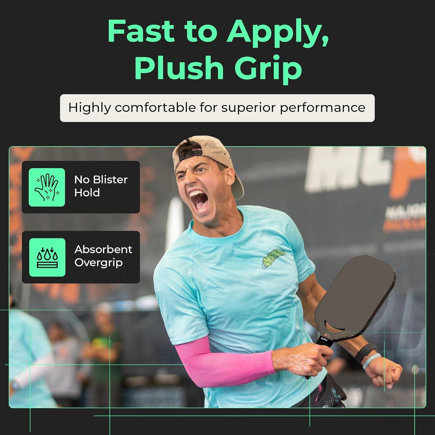 Cinta de Agarre de Pickleball ADV FT-PICKLE-PARENT - Paquete de 12