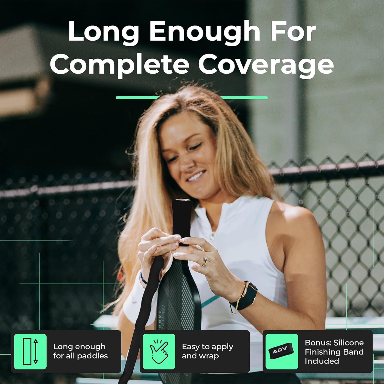 Cinta de Agarre de Pickleball ADV FT-PICKLE-PARENT - Paquete de 12