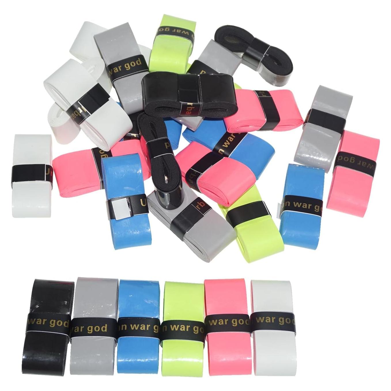 Cinta de Agarre para Raqueta de Tenis Lxmxgk 30 PCS Antideslizante