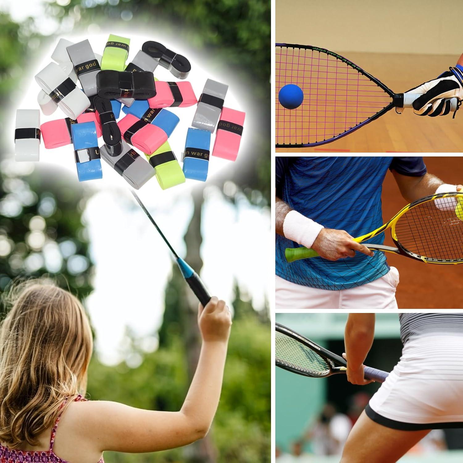 Cinta de Agarre para Raqueta de Tenis Lxmxgk 30 PCS Antideslizante