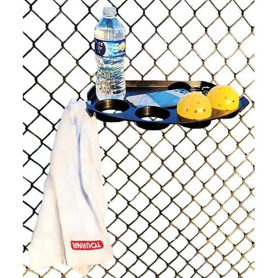 Bandeja Portátil para Cerca Tourna Negra - Accesorio Pickleball