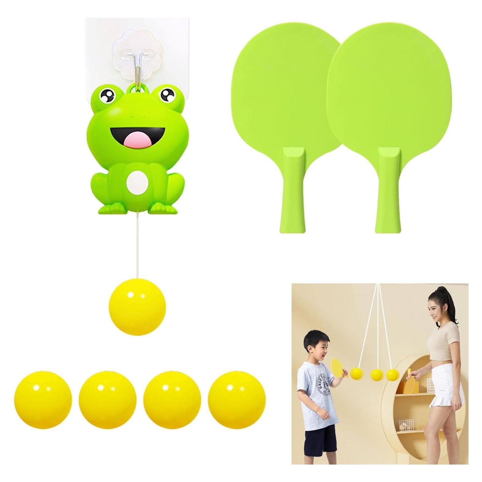 Juego de Entrenador de Tenis de Mesa GIKOP Colgante Ajustable