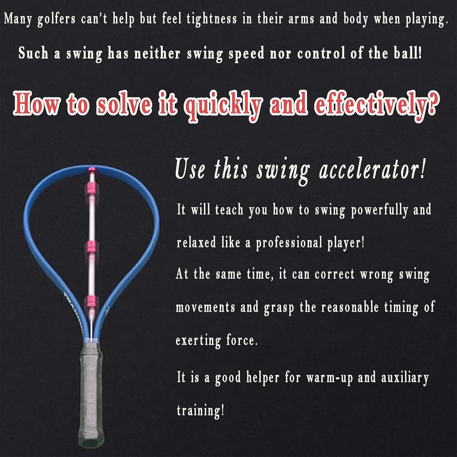 Entrenador de Swing de Tenis Genérico - Acelerador 69cm