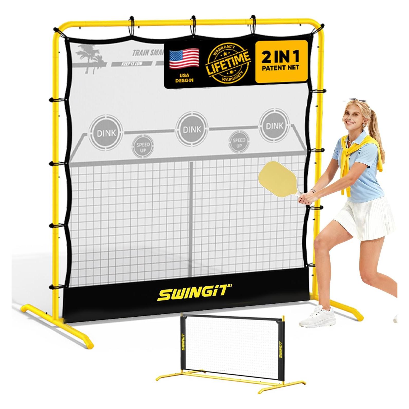 Red de Entrenamiento de Pickleball SwingIt YEPB-04 1.83m