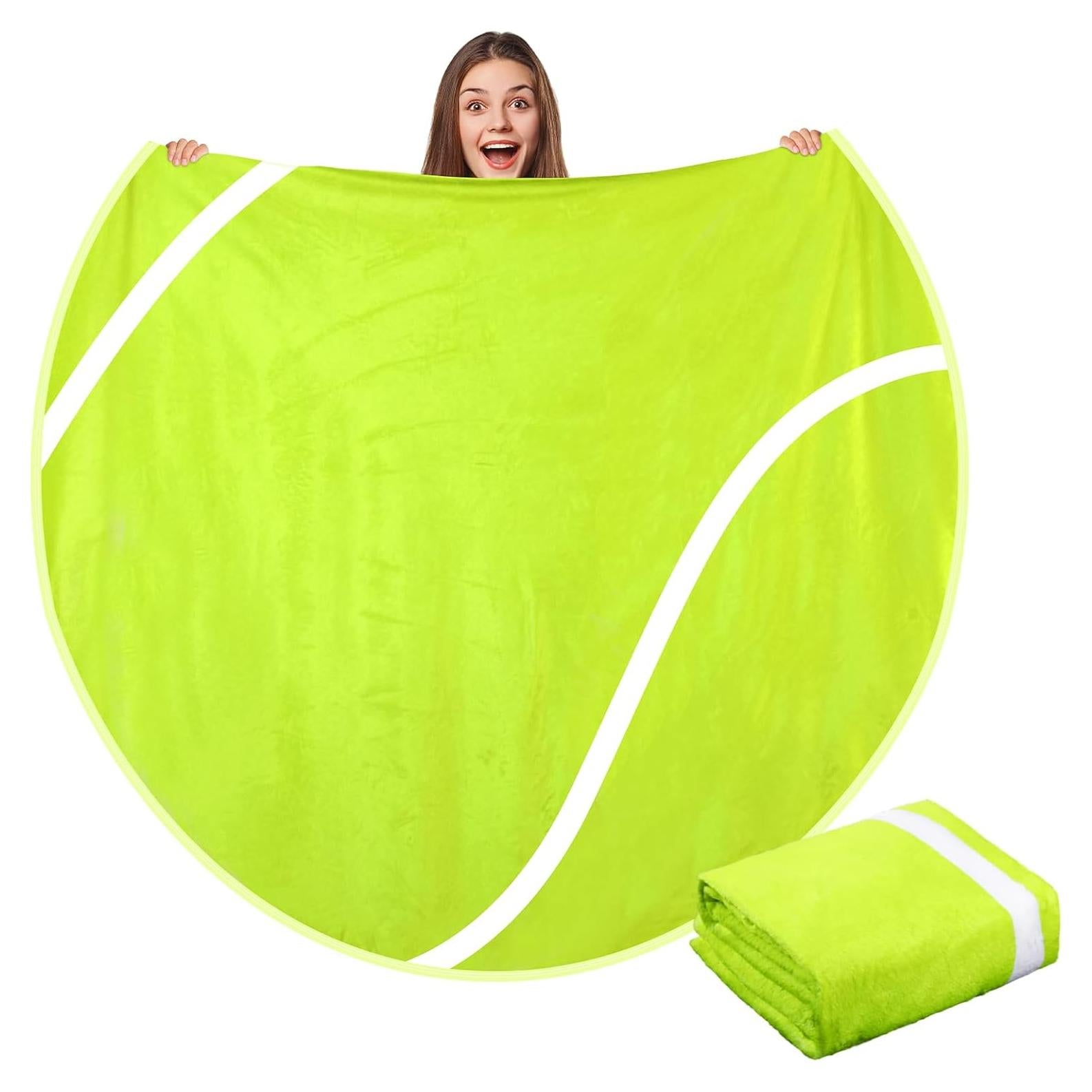 Manta Redonda de Tenis Hahafelt 152 cm Franela Suave