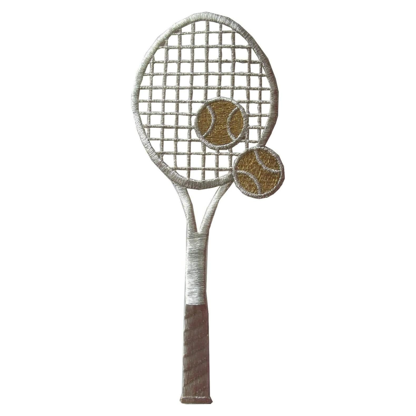 Parche Termoadhesivo Raqueta de Tenis ETDesign XL 9.75x3.75cm