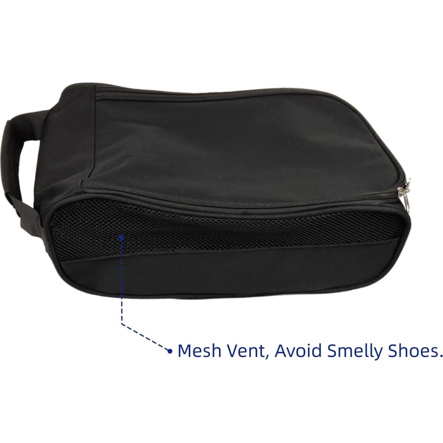 Bolsa de Zapatos de Golf Impermeable Sanseenia Unisex Gris