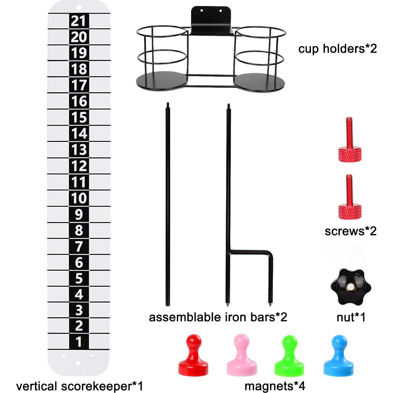 Tablero de Puntuación de Metal Teamaze con Soporte para Bebidas