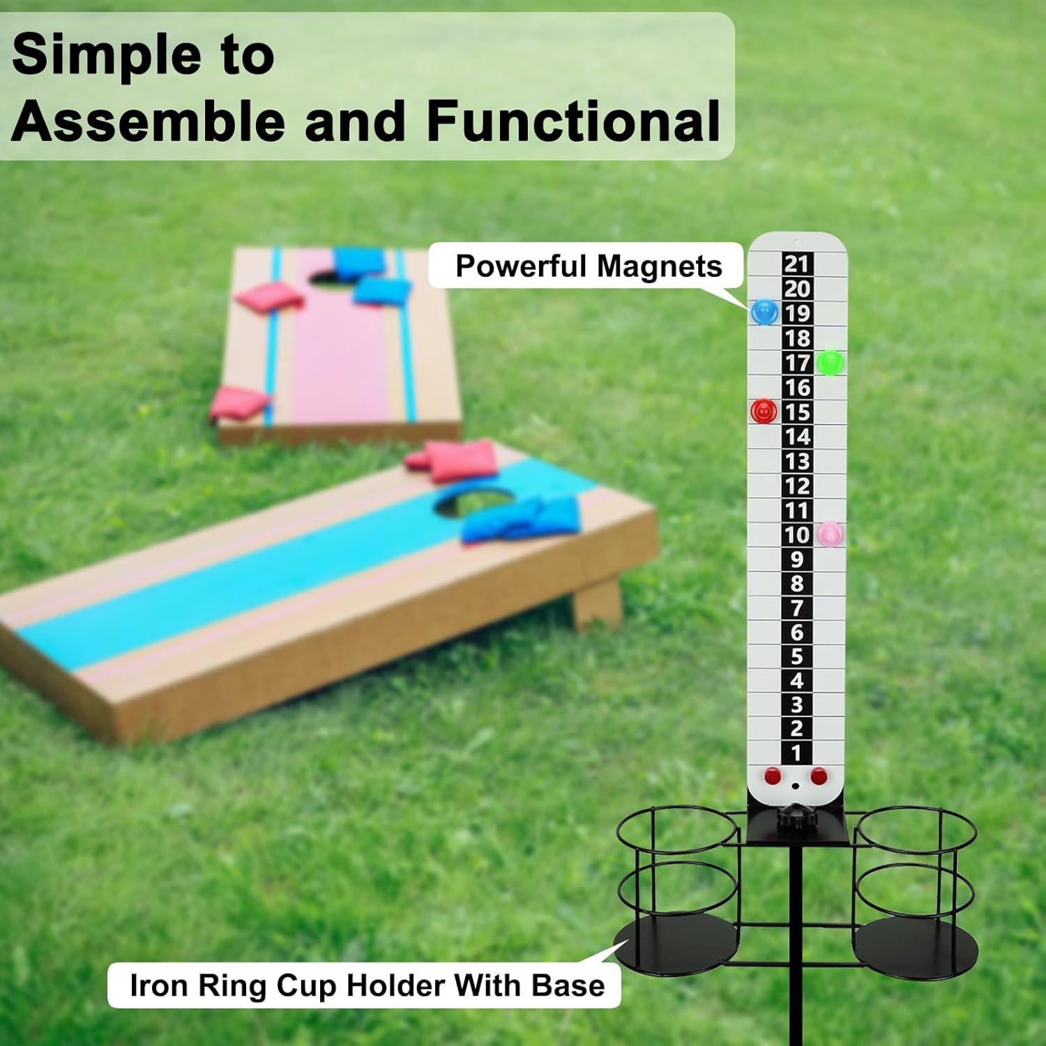 Tablero de Puntuación de Metal Teamaze con Soporte para Bebidas