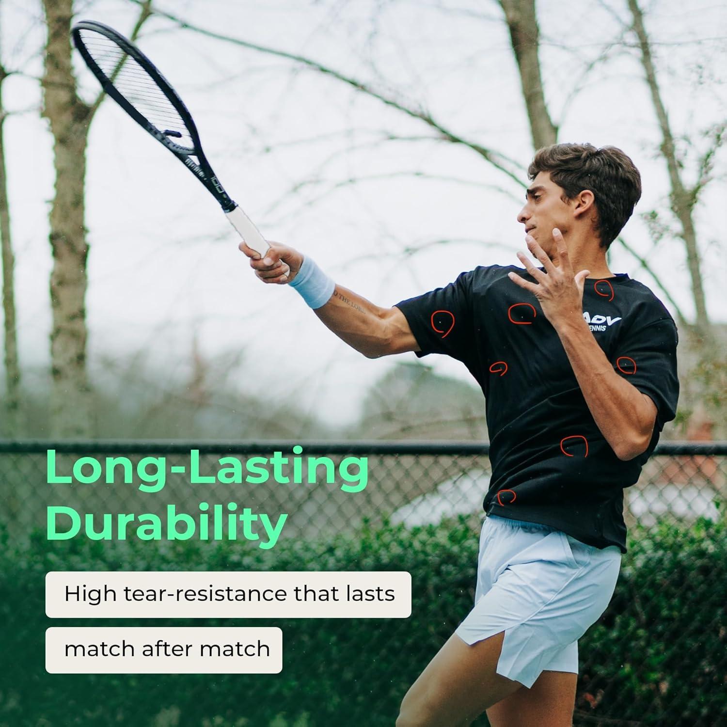 Cinta de Sobregrip para Tenis ADV Tennis - Paquete de 60 Blanco