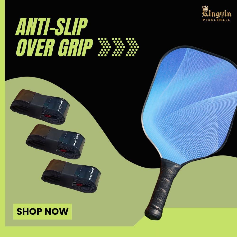 Over Grip Antideslizante Kingpin Pickleball - Paquete de 3
