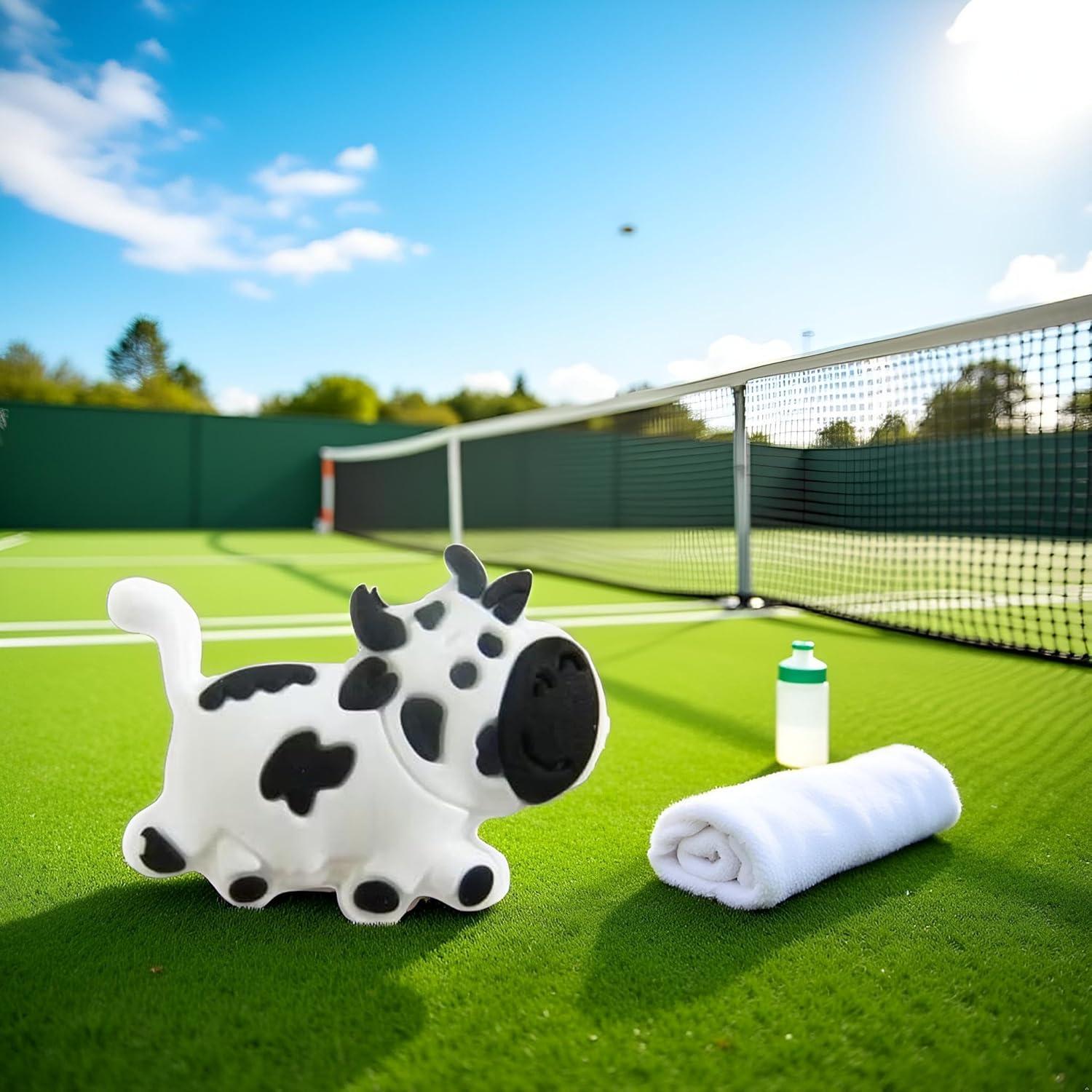 Dampener de Vibración Raqueta Tenis Jinshining Silicona Vaca