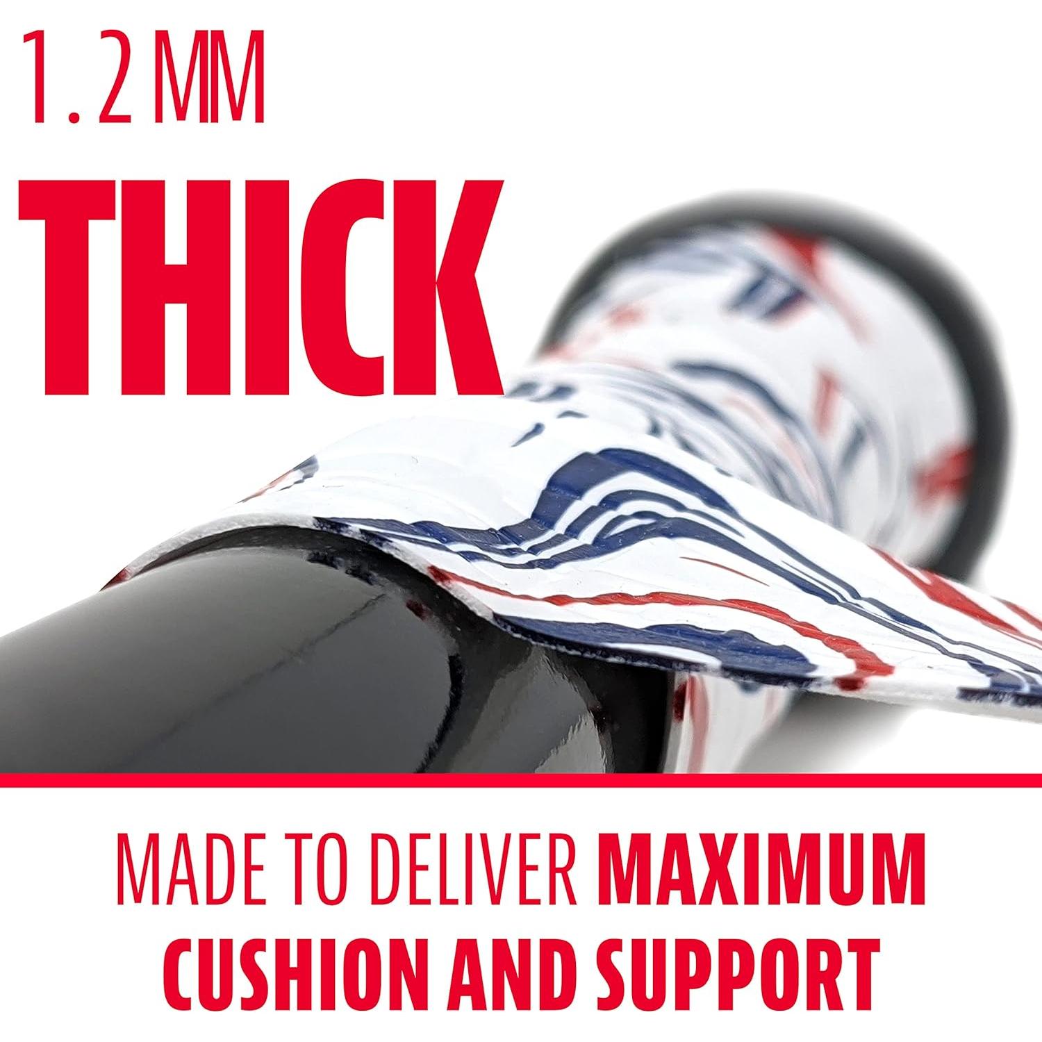 Cinta de agarre para bate de béisbol Franklin Sports Gator Grip 1.2mm